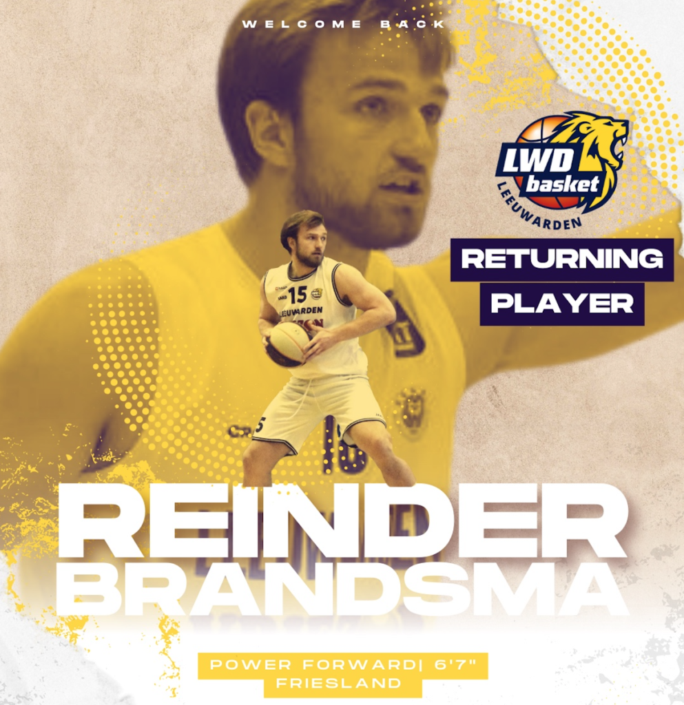 Returning player – Reinder Brandsma